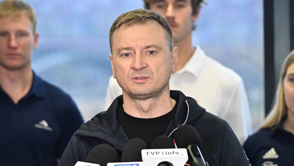 Minister sportu i turystyki Sławomir Nitras. Fot. PAP/Radek Pietruszka