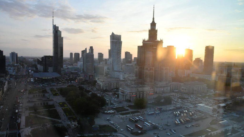 Panorama Warszawy. Fot. PAP/Radek Pietruszka