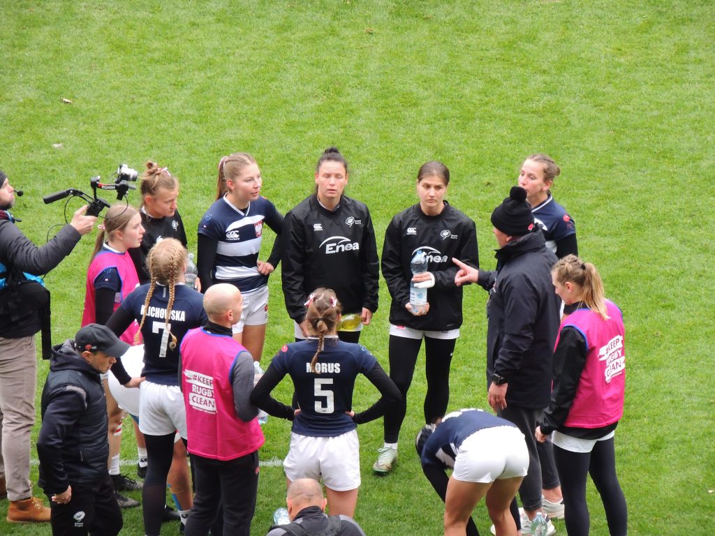 Reprezentacja Polski kobiet w Rugby 7 podczas World Rugby HSBC Sevens Challenger