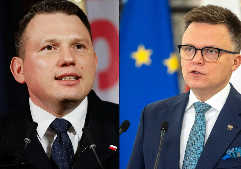 Ostre starcie Hołowni i Mentzena. "Proszę mnie nie obrażać!"