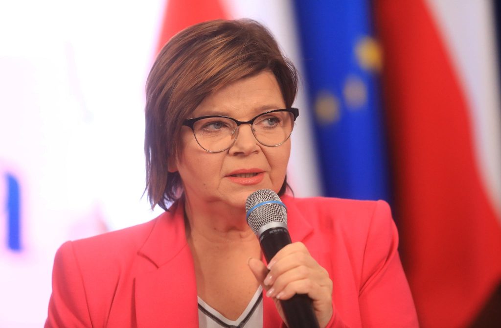 Minister Izabela Leszczyna