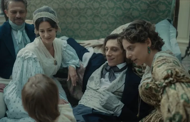 Zdjęcie z planu filmu "Chopin, Chopin". Fot. Jarosław Sosiński. Źródło: materiały prasowe