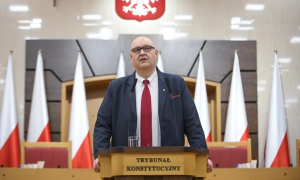 Święczkowski: Sądy powszechne nie mogą rozstrzygać o ślubowaniu sędziego TK