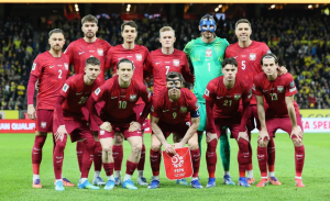 Reprezentacja Polski przegrywa ze Szwecją