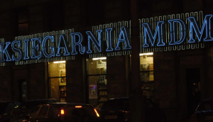Neon „Księgarnia MDM” wpisany do rejestru zabytków