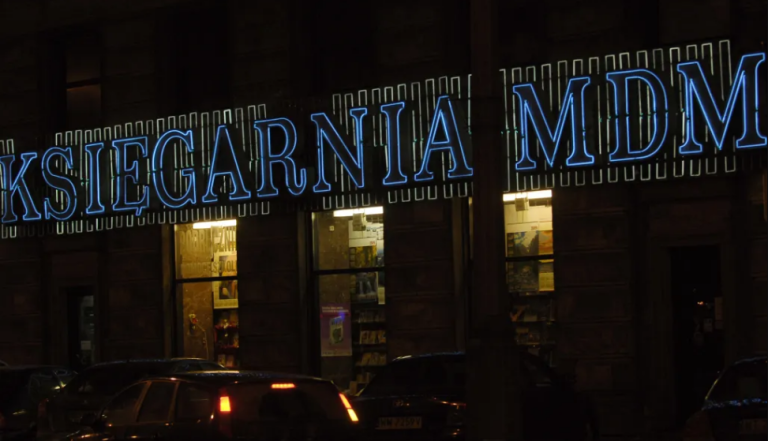 Neon „Księgarnia MDM” wpisany do rejestru zabytków